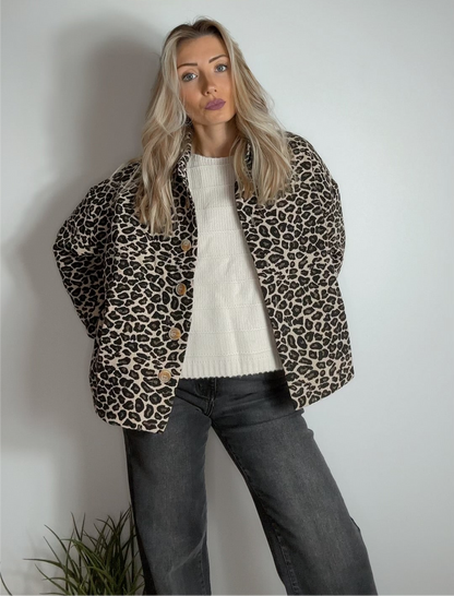 Veste Léopard Anna