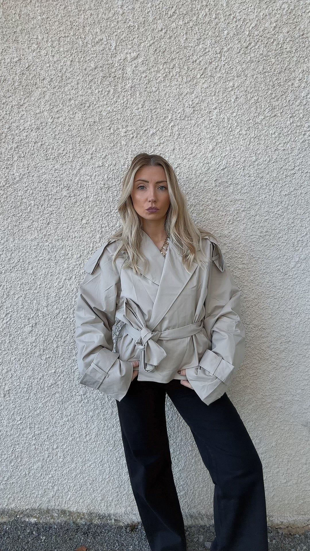 Trench court beige Emily