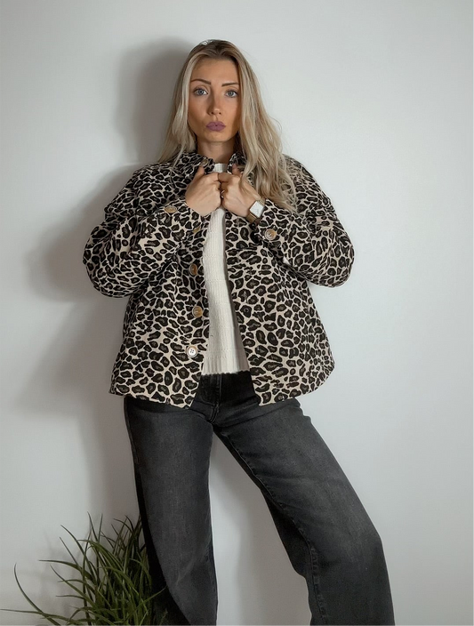 Veste Léopard Anna