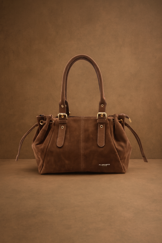 SAC LISA SUÉDINE- CHOCOLAT